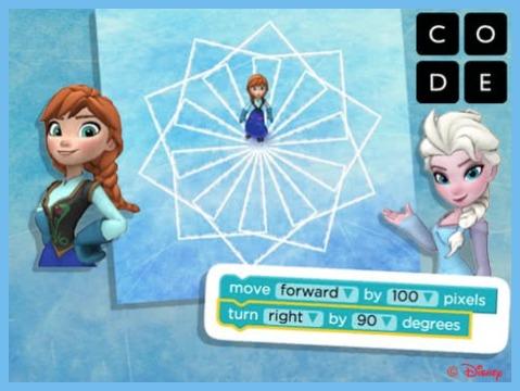 Coding with Anna and Elsa